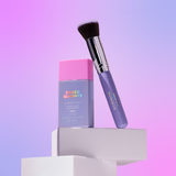 CabanaGlow™ SPF50 Mineral Glow Serum Drops in Blush + SPF BFF Brush