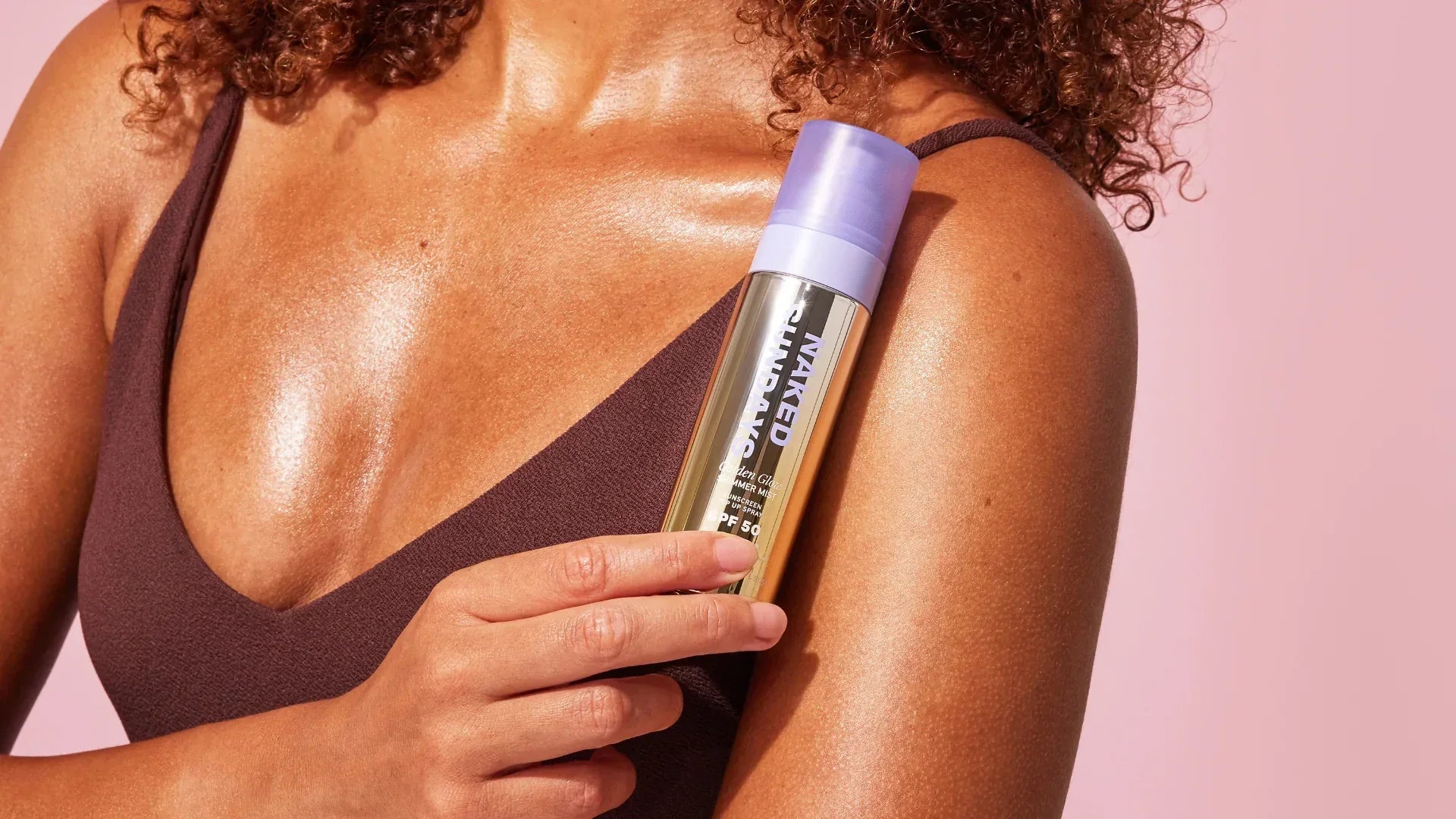 The SPF50 Shimmer Mist Everyone Is Talking About