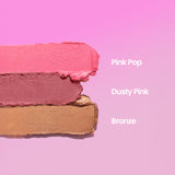 SPF50 GlowBalm Mineral Peptide Stick - Dusty Rose Pink
