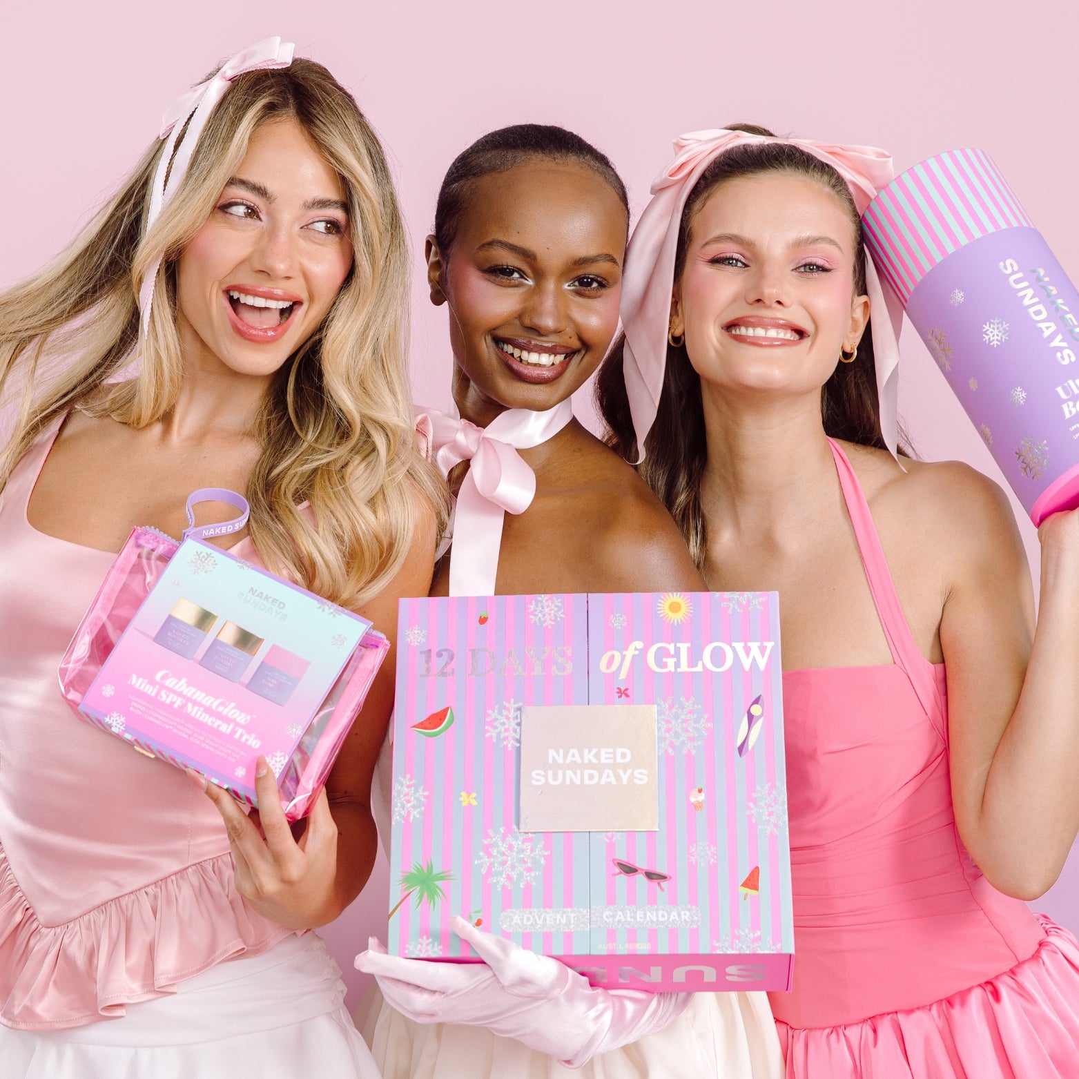 Cabana Glow Mini SPF Mineral Trio - Naked Sundays USA