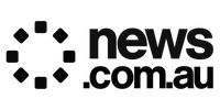 Black logo of news