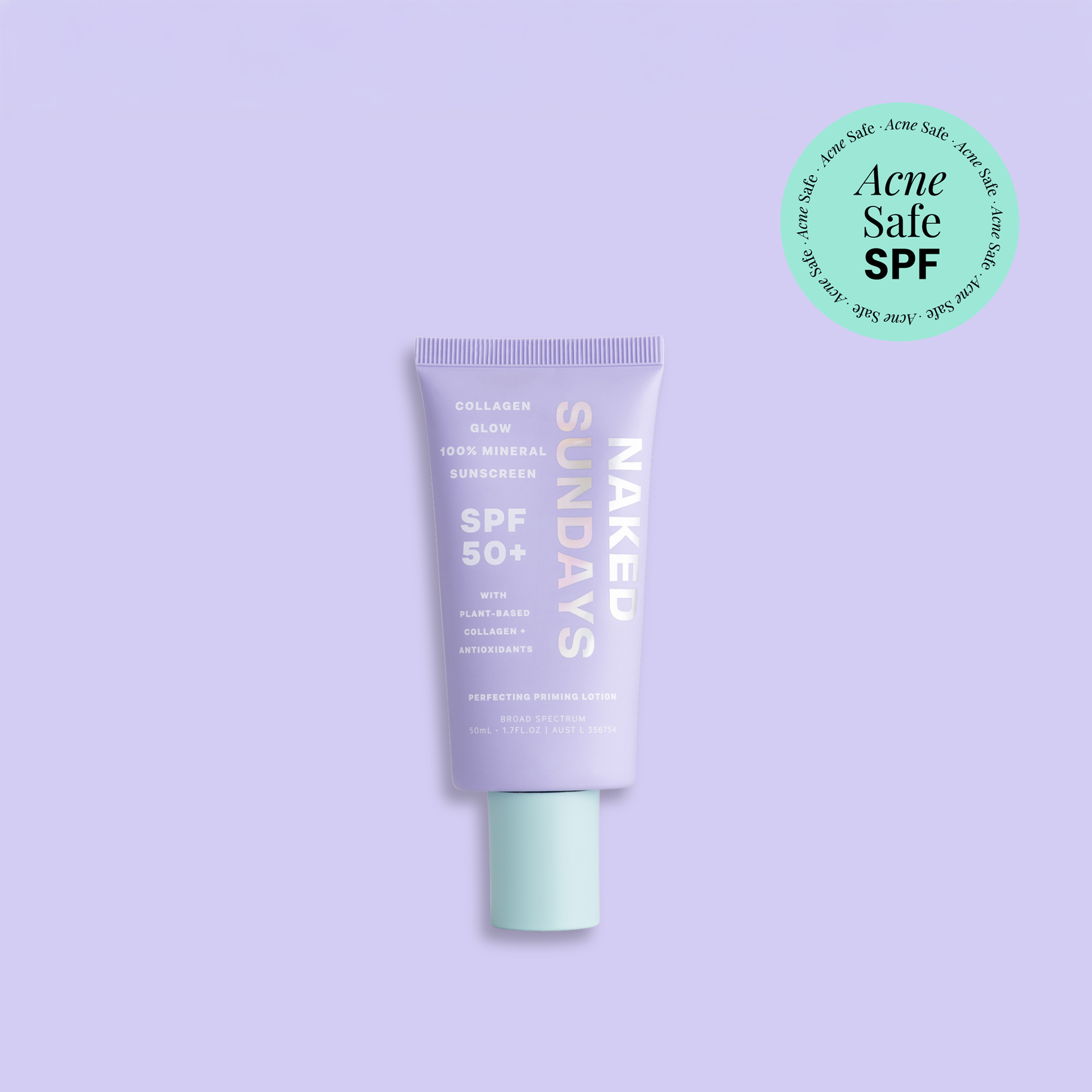 SPF50 Collagen Boost Perfecting Priming Lotion – Naked Sundays USA