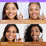 BeautyScreen™ SPF50 Peptide Foundation Tint Variants
