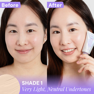 BeautyScreen™ SPF50 Peptide Foundation Tint - 1 Fair Neutral – Naked