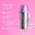 Naked Sundays Water Gel Serum SPF50 infographic
