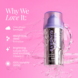 Naked Sundays Water Gel Serum SPF50 infographic