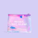 Ready, Set, Glow Makeup Bag (Re-usable)