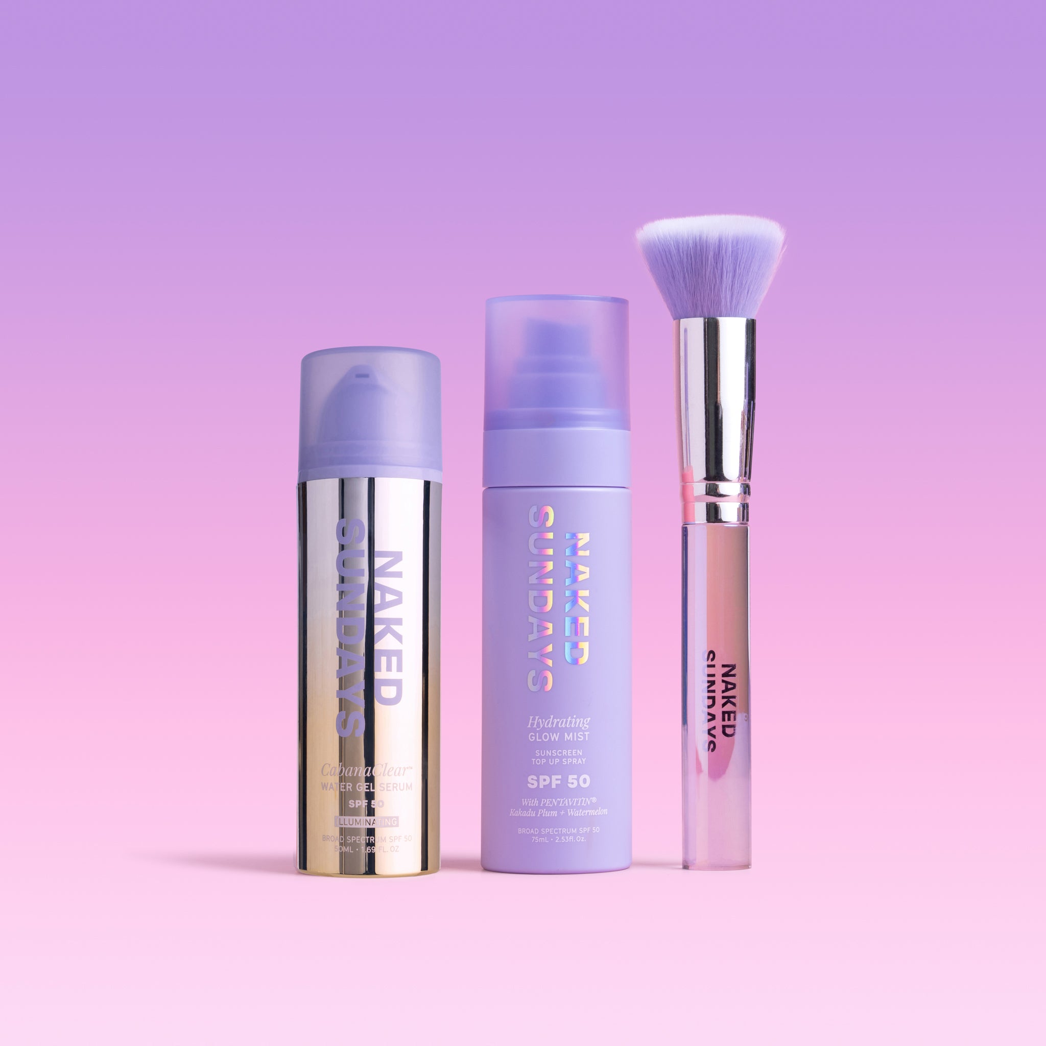SPF50 CabanaClear™ Invisible Water Gel Serum – Naked Sundays USA