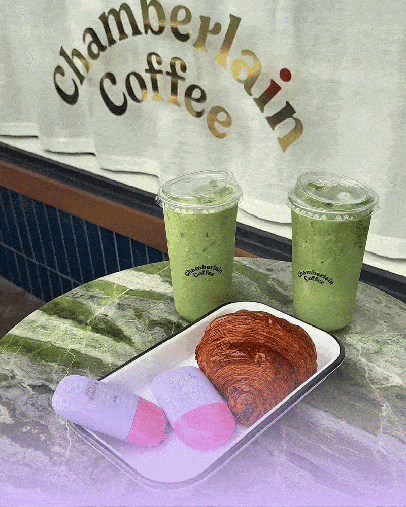 Clip of Naked Sundays CabanaMilk at Chamberlain Coffee in LA