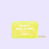 Neon Yellow Makeup Bag   Naked Sundays USA